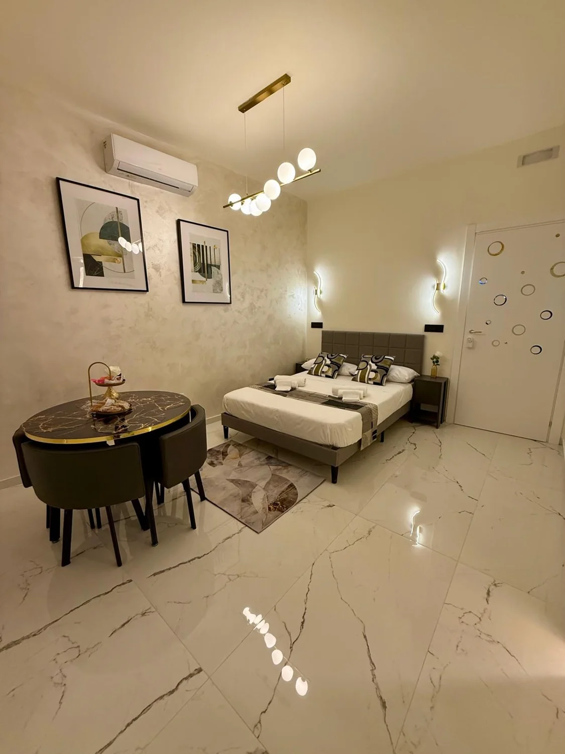 Ambiente finito con zona relax